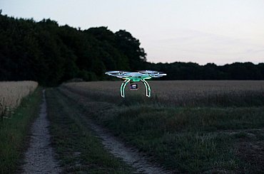Čínský farmář způsobil výpadek proudu, když přepravoval prasata dronem